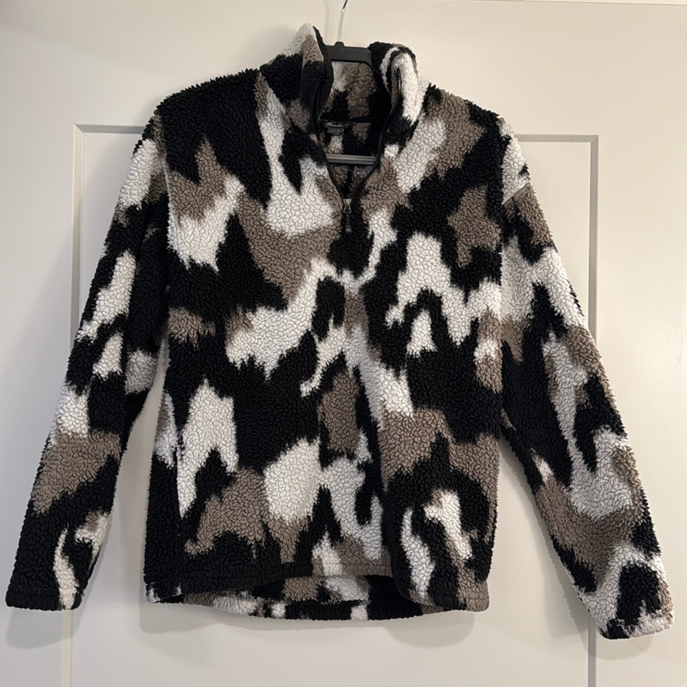 Eddie Bauer Sherpa Quarter Zip